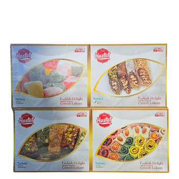 Турски локум Hastat асорти – с ядки и плодове 100 g