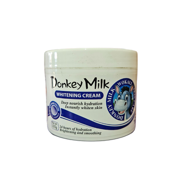 Избелващ крем с магарешко мляко Donkey Milk Whitening Cream – 115 g (син етикет)