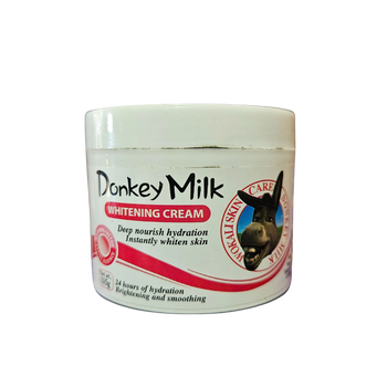 Избелващ крем с магарешко мляко Donkey Milk Whitening Cream – 115 g (червен етикет)