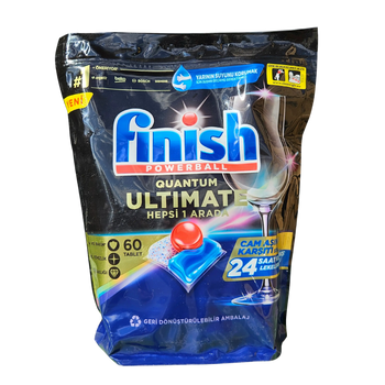 Таблетки за съдомиялна Finish Quantum Ultimate – 60 бр.