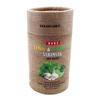 NURS Limon & Maydanoz Sarımsak – Софт капсули с лимон, магданоз и чесън